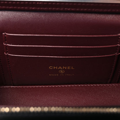 Chanel Caviar Quilted Top Handle Pocket Vanity Case Black 6 of 11