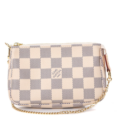 Louis Vuitton Damier Azur Mini Pochette Accessories 1 of 8