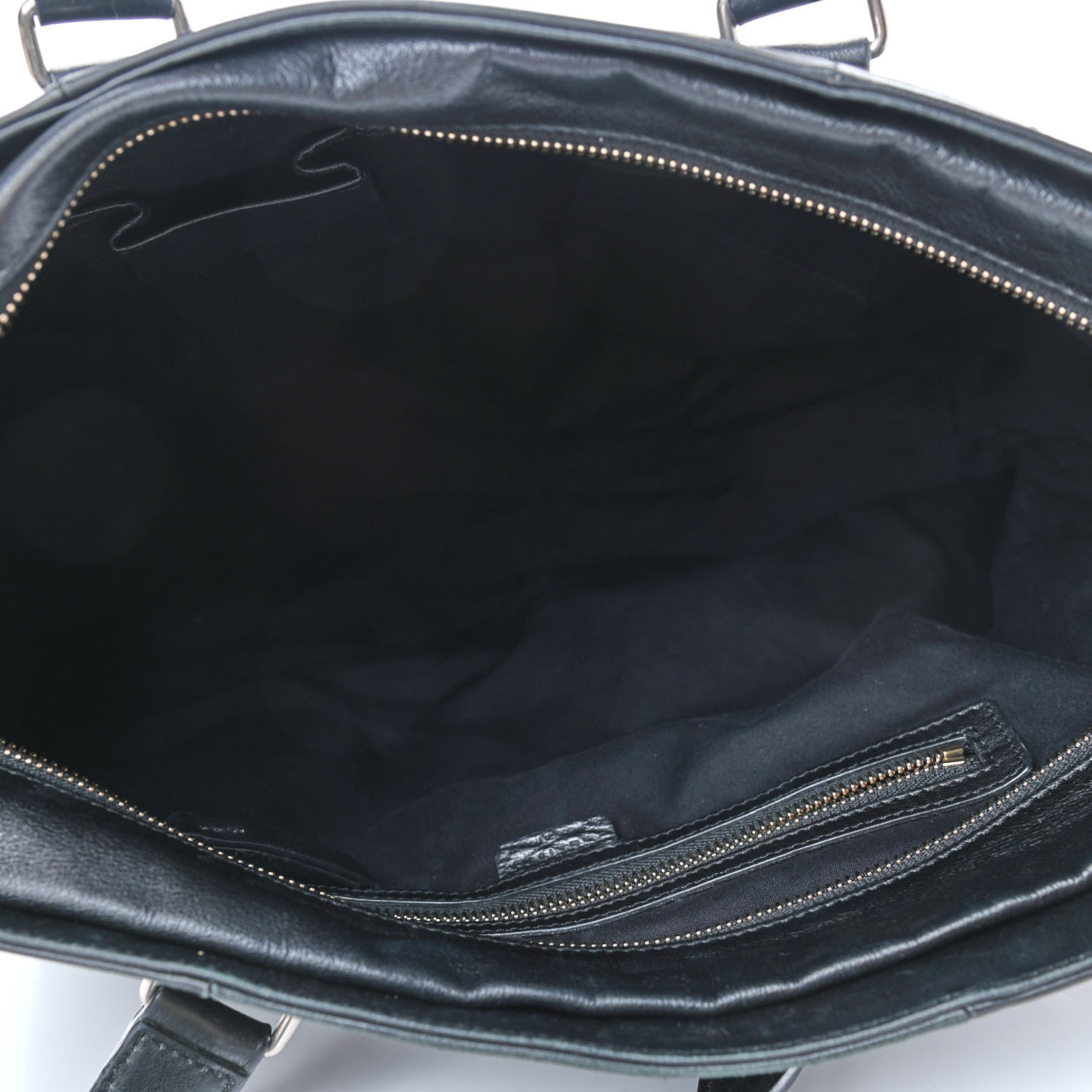 Celine Goatskin Studded Tote Black 5 of 11