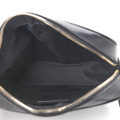Saint Laurent Calfskin Matelasse Monogram Lou Camera Bag Black 5 of 9