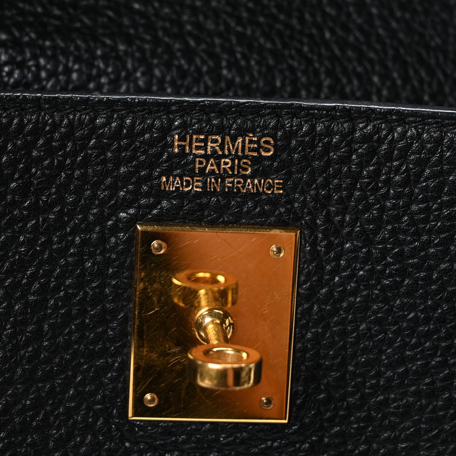 Hermes Fjord Kelly Retourne 35 Black 6 of 10