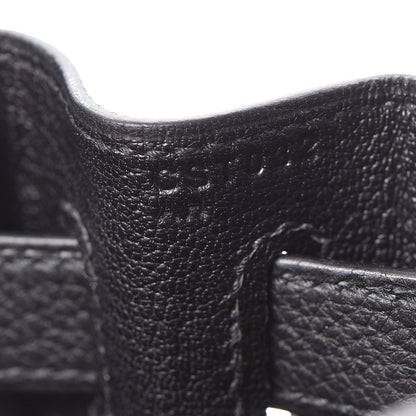 Hermes Togo Kelly Retourne 28 Black 8 of 38