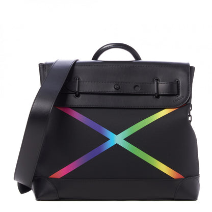 Louis Vuitton Taiga Rainbow Steamer PM Black 1 of 9