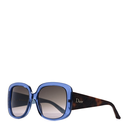 Christian Dior Resin Cannage Lady 1 Sunglasses Blue 1 of 8