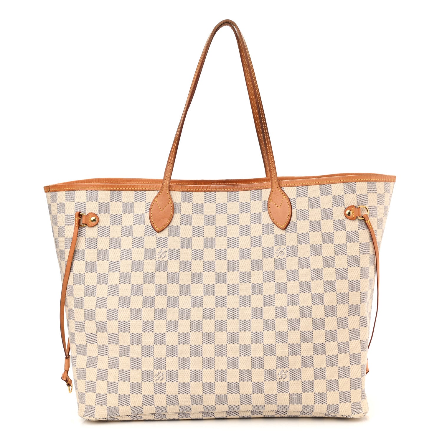 Louis Vuitton Damier Azur Neo Neverfull GM Rose Ballerine 3 of 11
