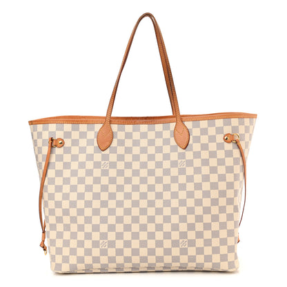 Louis Vuitton Damier Azur Neo Neverfull GM Rose Ballerine 3 of 11