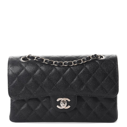 Chanel Caviar Quilted Small Double Flap Black 1 of 14