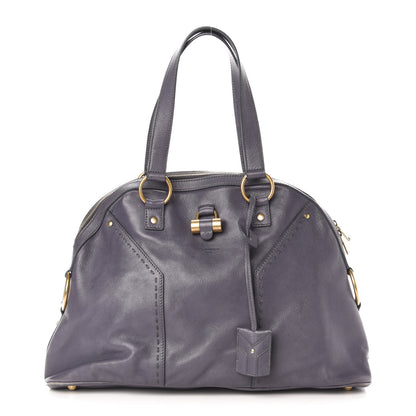 Saint Laurent Calfskin Large Muse Gray 1 of 12