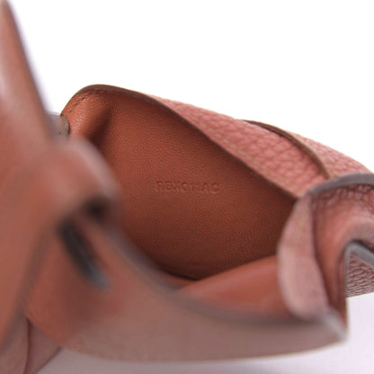 Hermes Taurillon Clemence Dogon Card Case Rose Thè 6 of 8