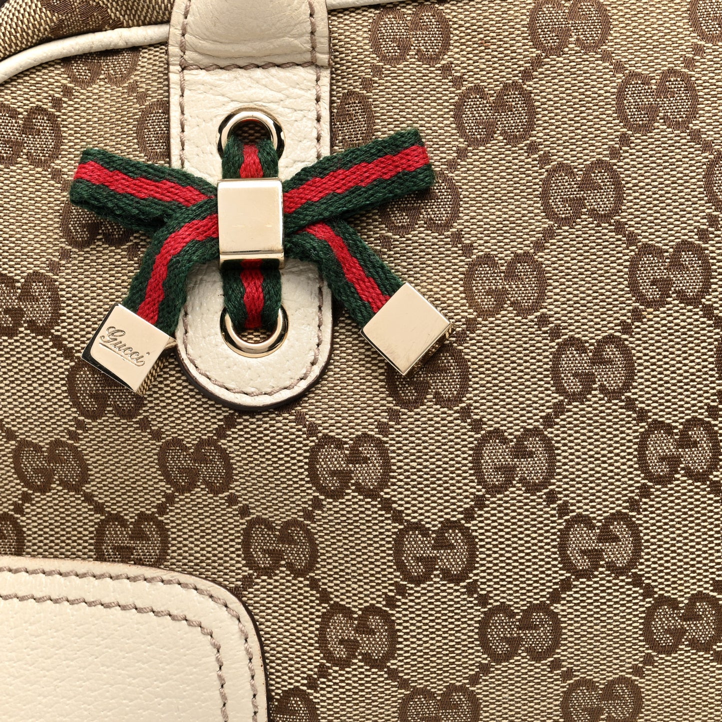 Monogram Small Princy Satchel Off White