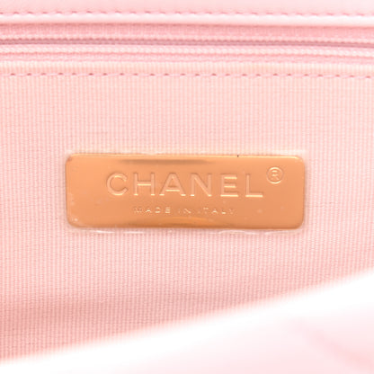 Chanel Lambskin Quilted Medium Chanel 19 Flap Light Pink 6 of 11