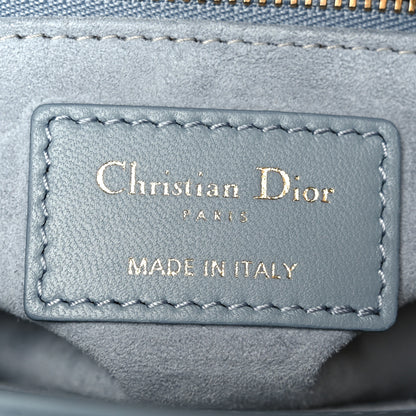 Christian Dior Lambskin Cannage Small My ABCDior Lady Dior Cloud Blue 6 of 11
