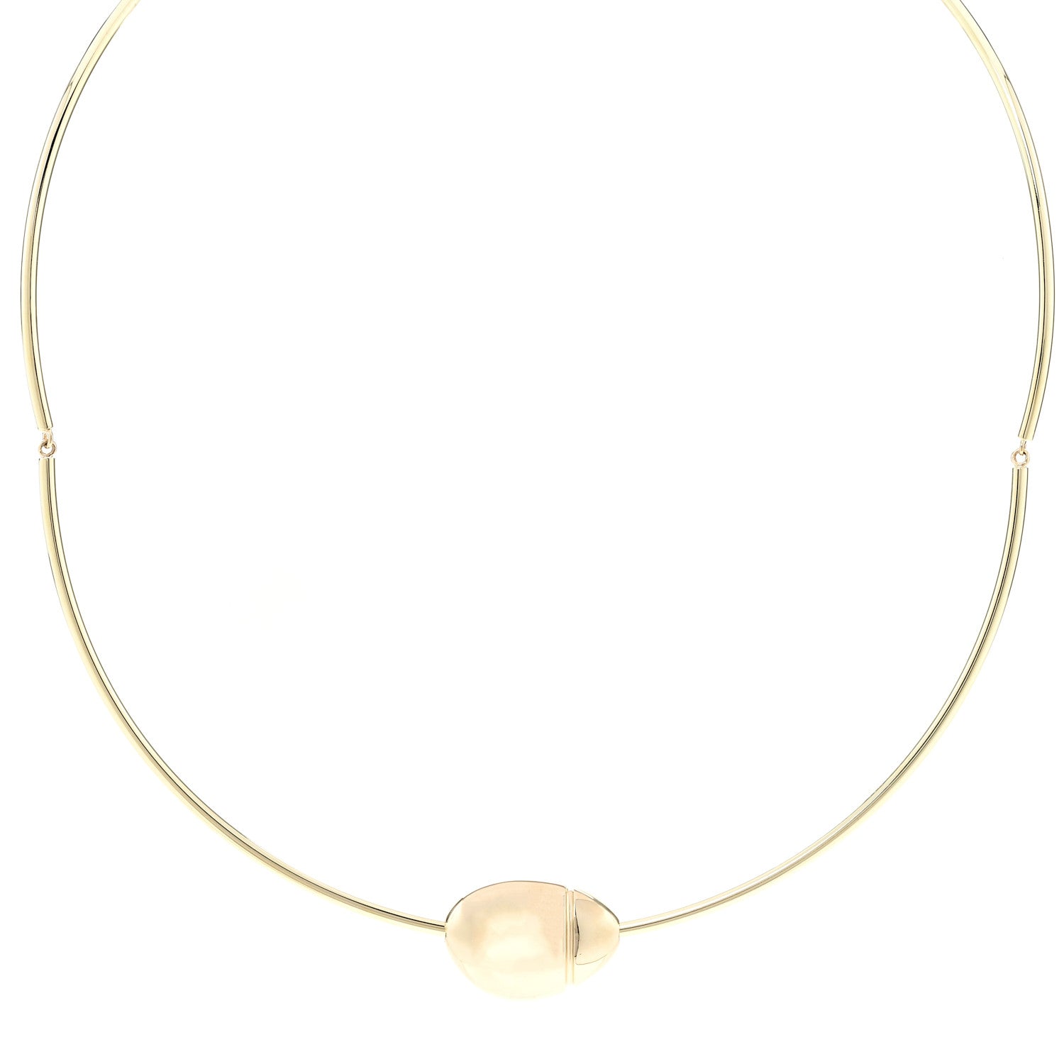 John Hardy 14K Yellow Gold AC x JH Choker Necklace 1 of 6