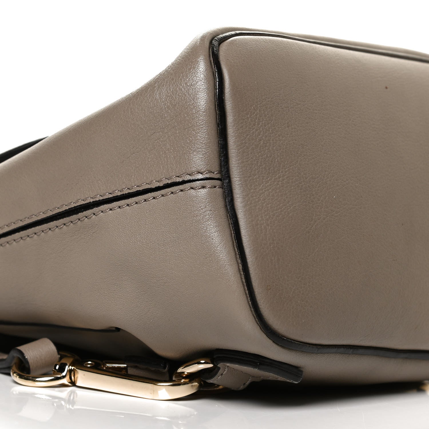 Chloe Suede Calfskin Mini Faye Backpack Motty Grey 10 of 13