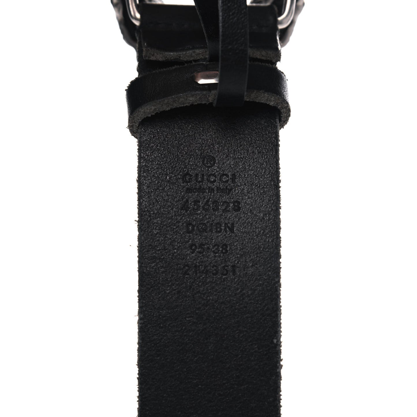Calfskin Braided Dionysus Belt 95 38 Black