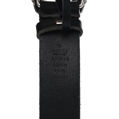 Gucci Calfskin Braided Dionysus Belt 95 38 Black 7 of 7