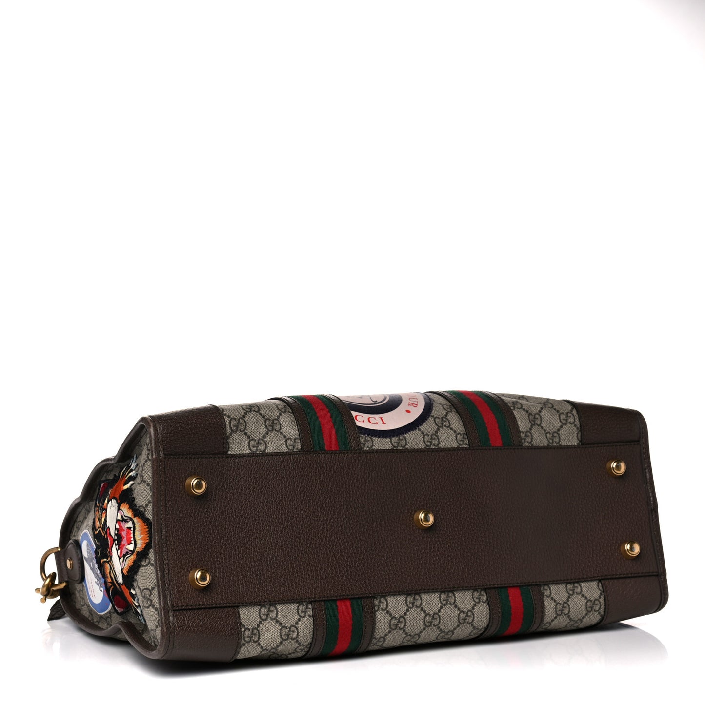 Soft GG Supreme Monogram Courrier Medium Duffle Bag Beige New Acero Multicolor