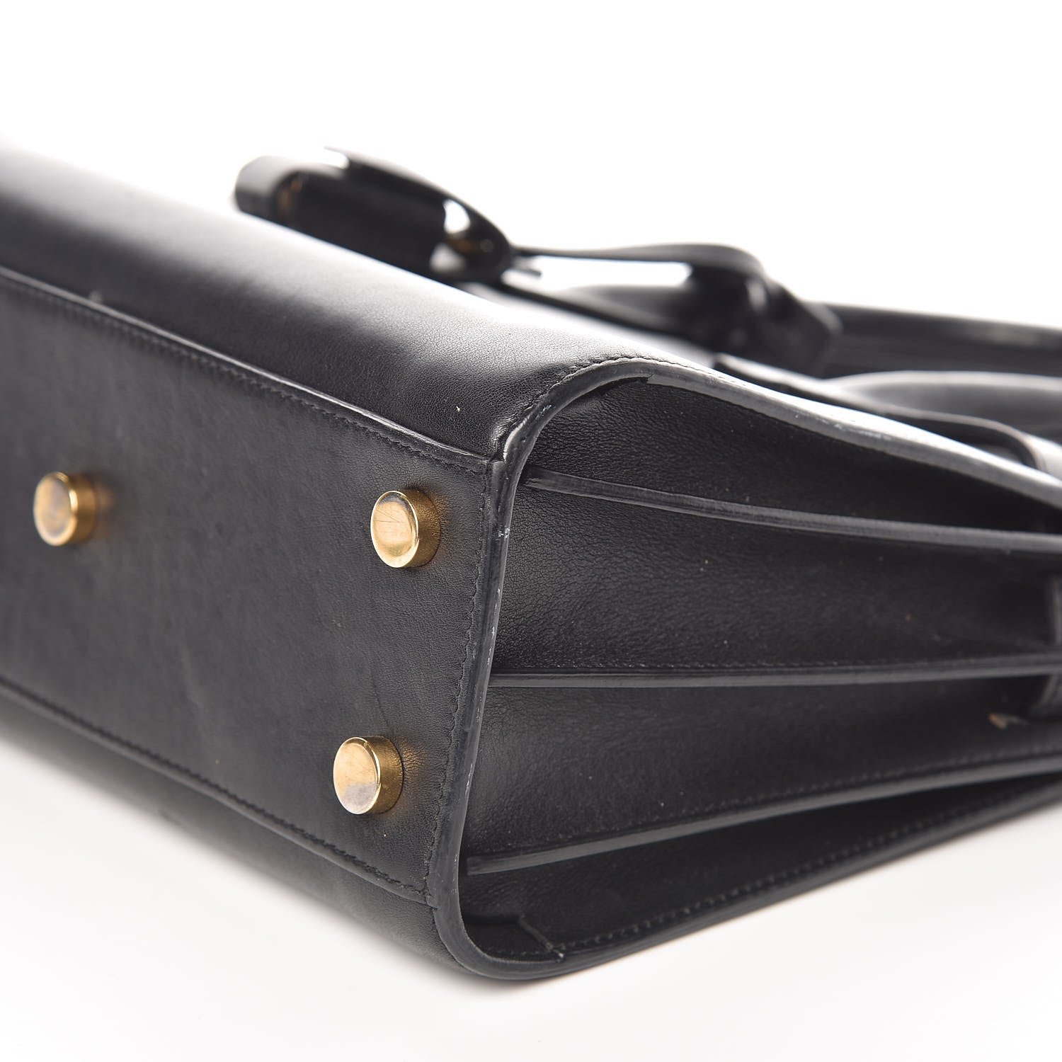 Saint Laurent Calfskin Nano Sac de Jour Black 6 of 12