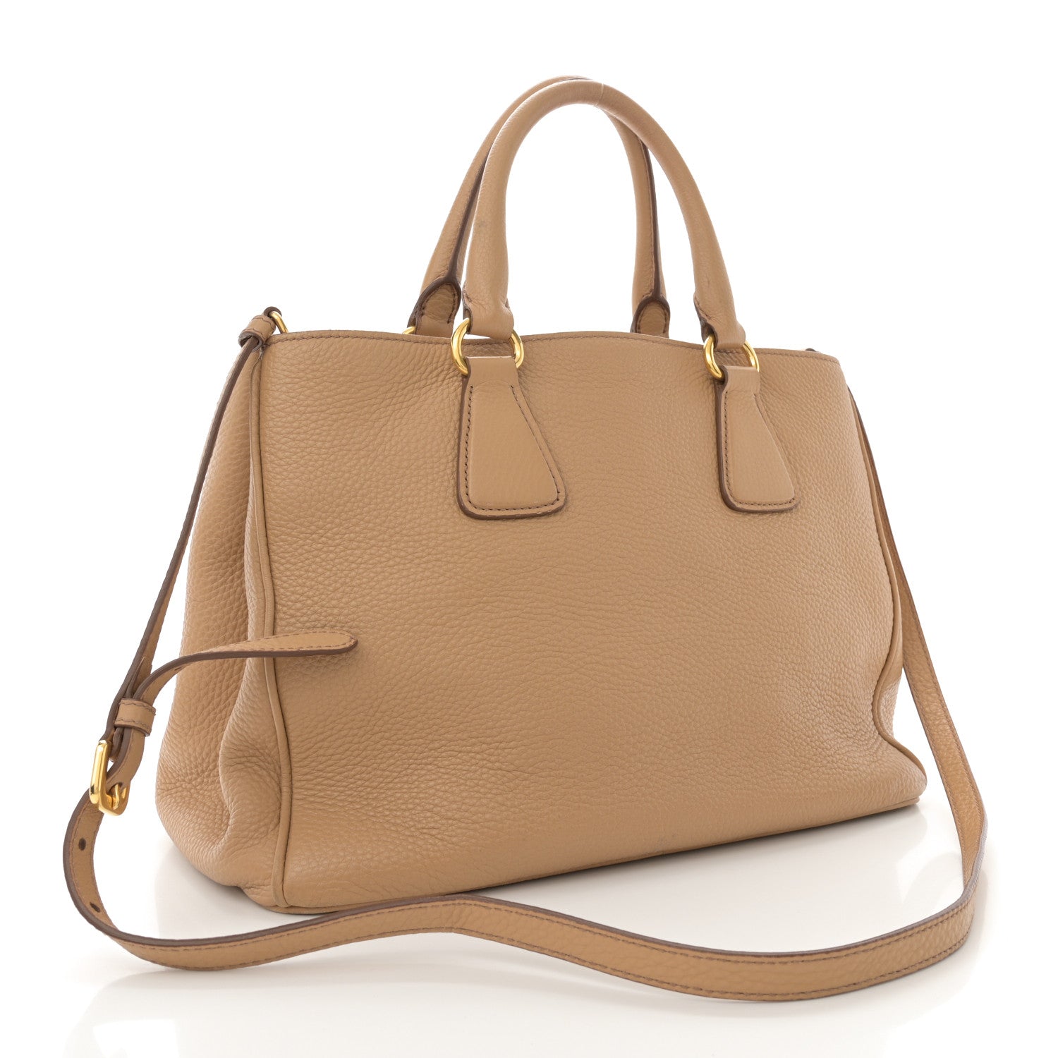Prada Vitello Daino Shopping Tote Noisette 3 of 20