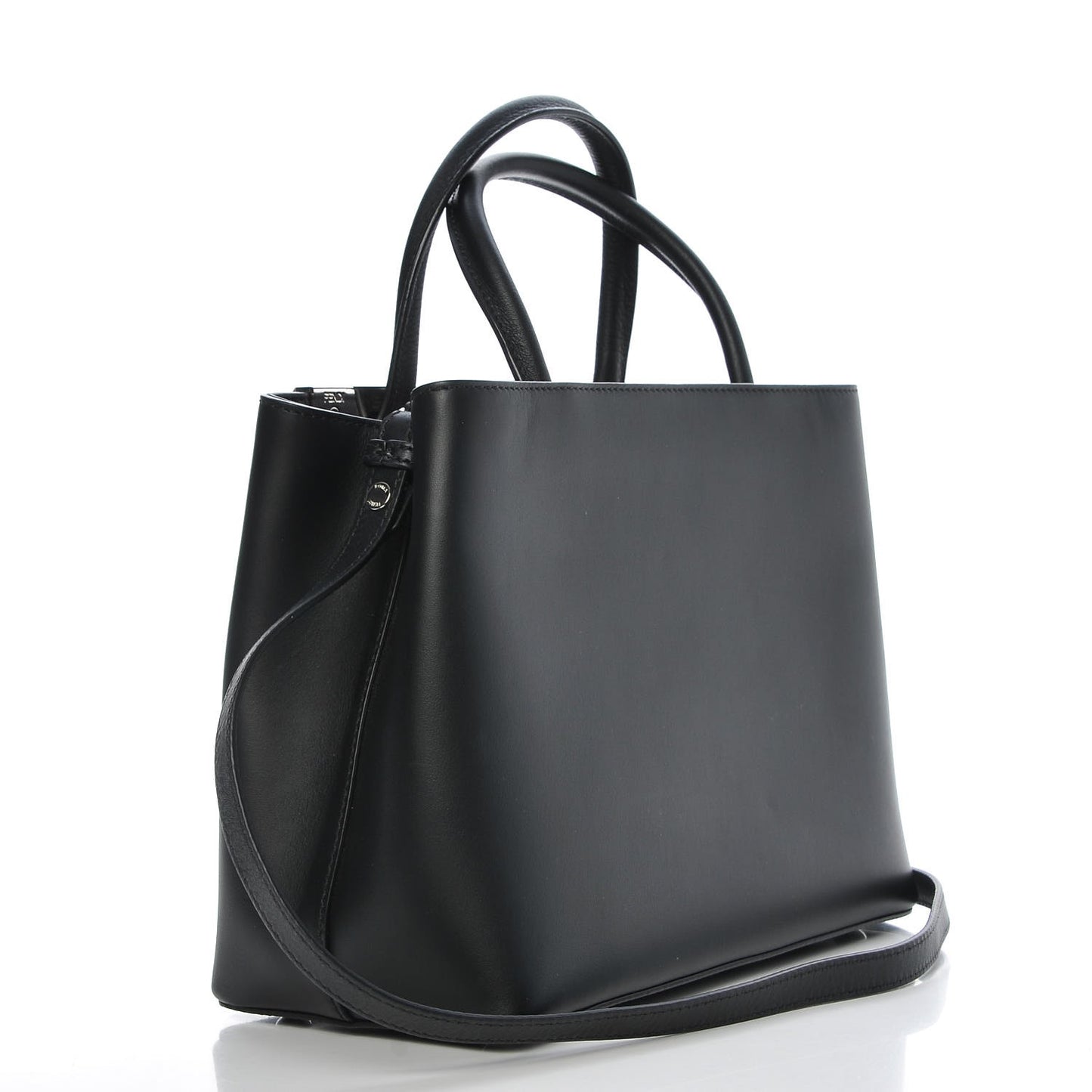 Vitello Baltico Dolce Studded Petite 2Jours Tote Black Multicolor