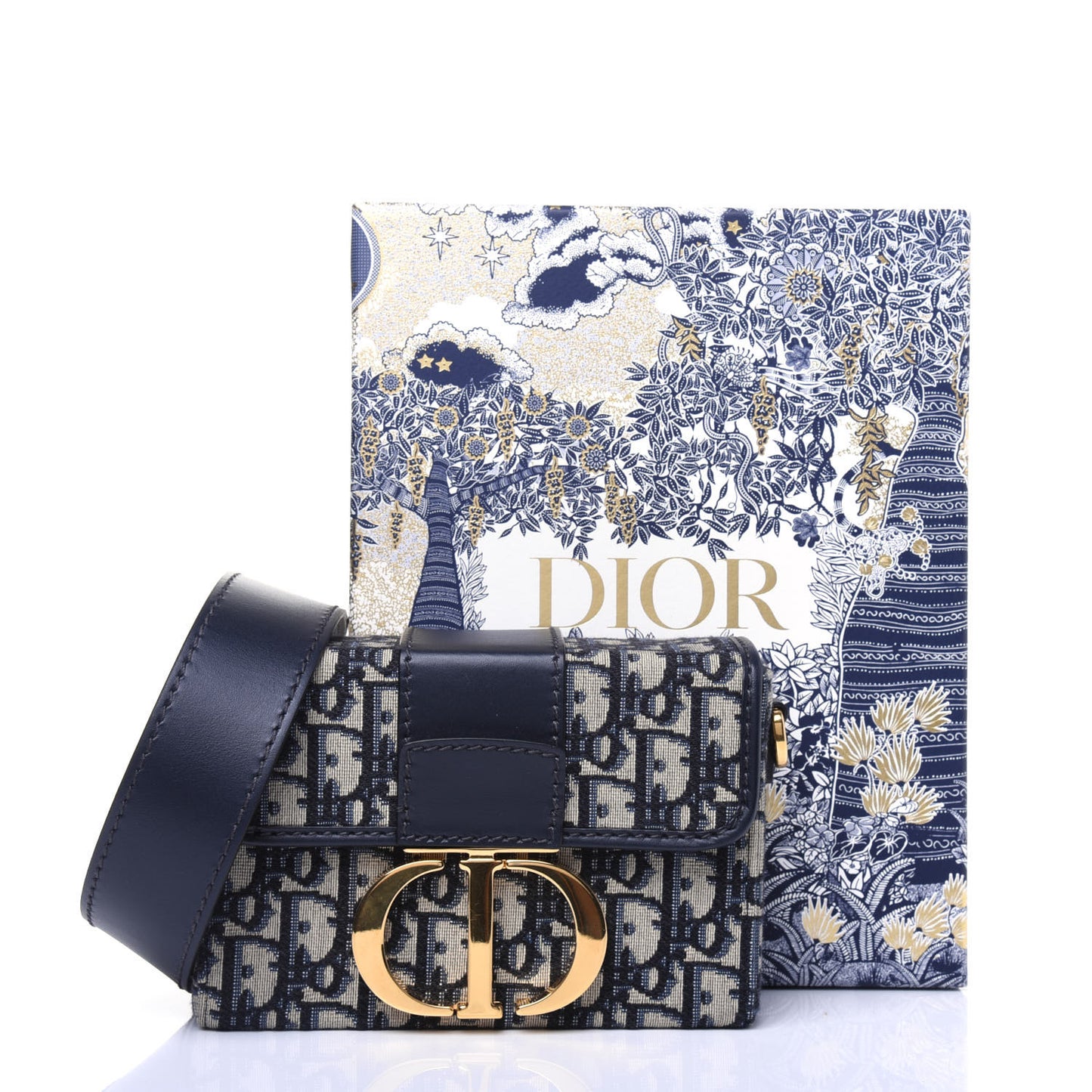 Oblique 30 Montaigne Box Bag Blue