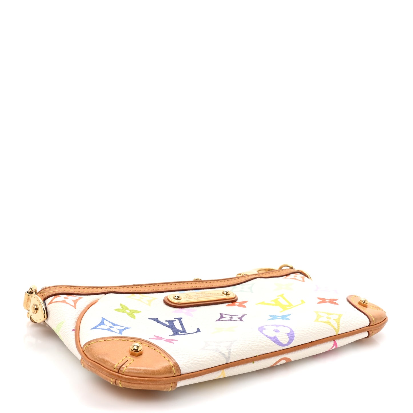 Monogram Multicolor Pochette Milla MM White