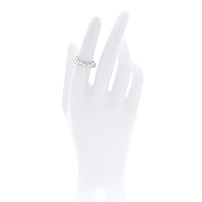 Parker & West by FASHIONPHILE Platinum Diamond 3.00ct Princess Cut Half Eternity Band Ring 53 6.25 2 of 4