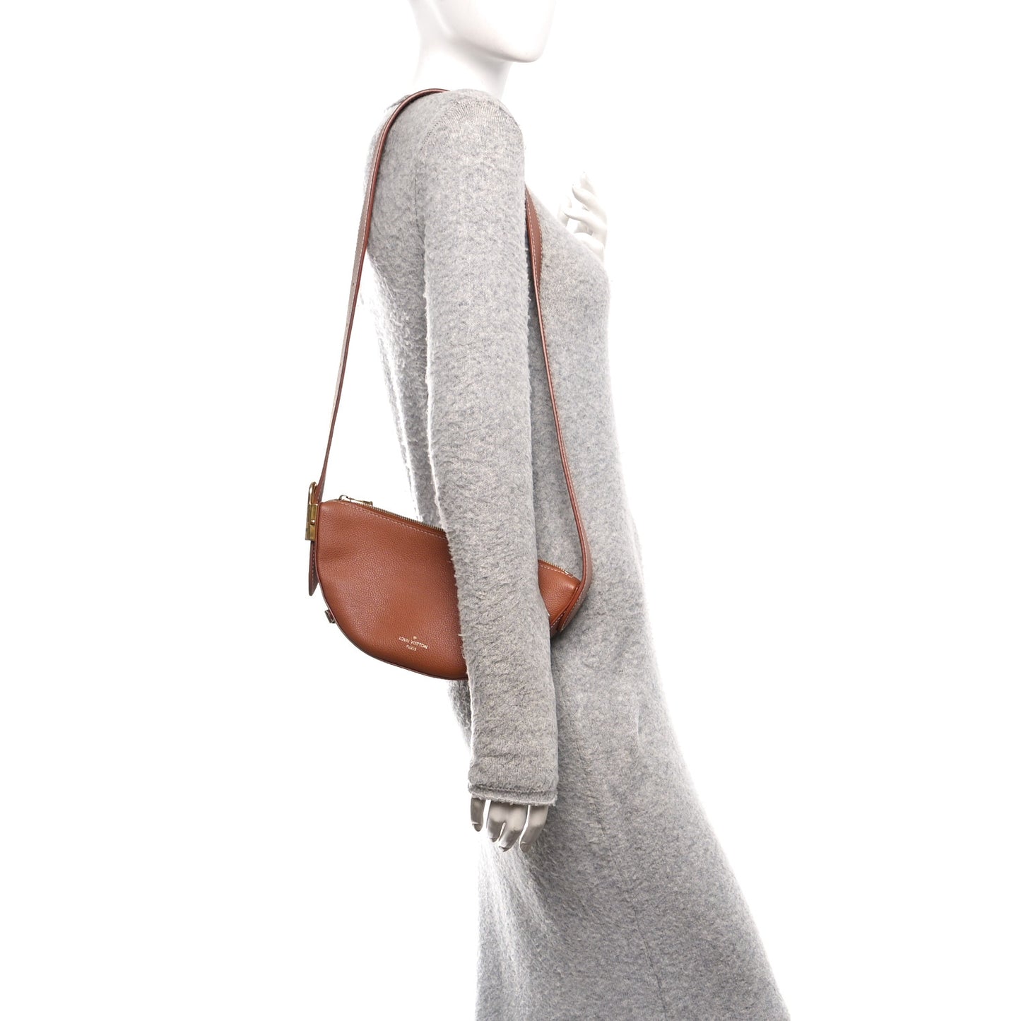 Smooth Calfskin Low Key Bumbag Cognac