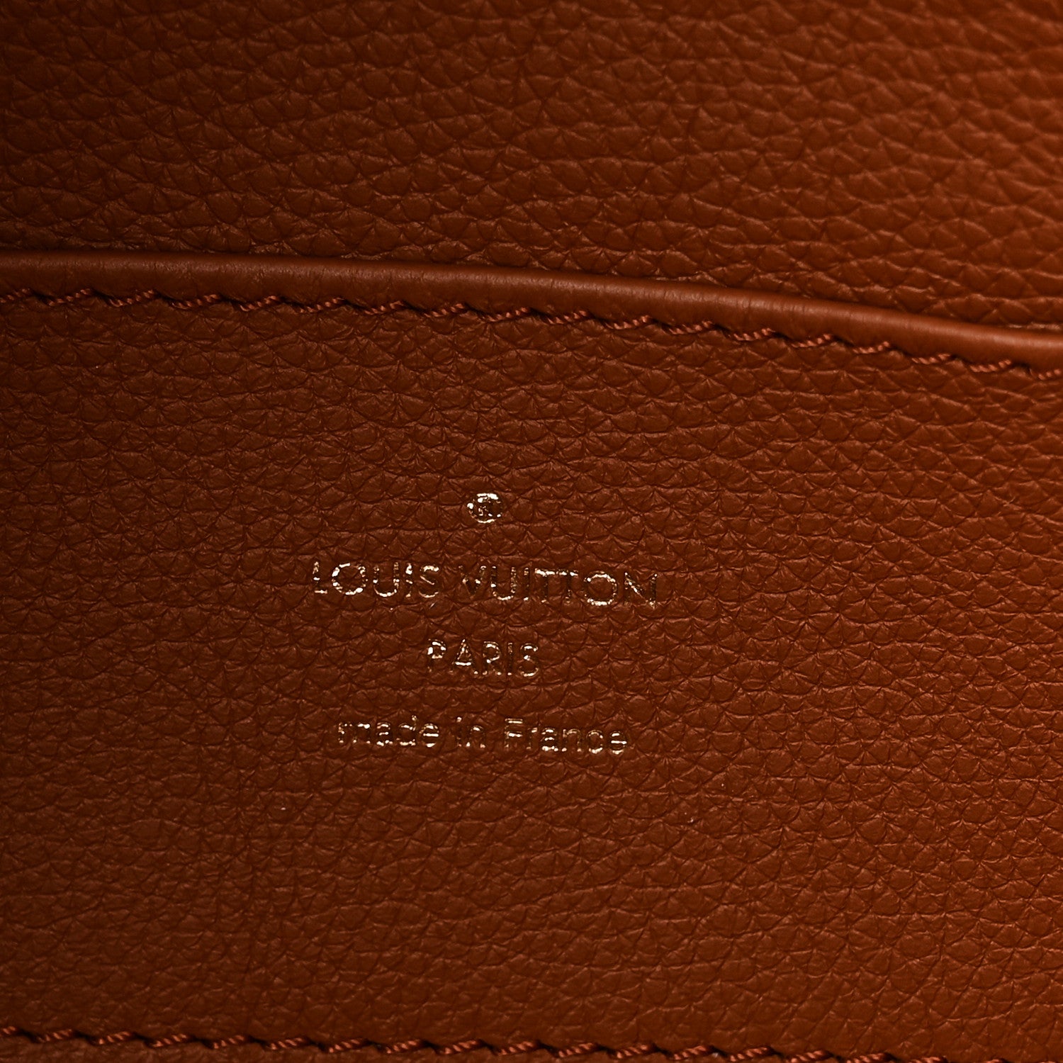 Louis Vuitton Smooth Grained Calfskin Capucines GM  Souple Cognac 6 of 9
