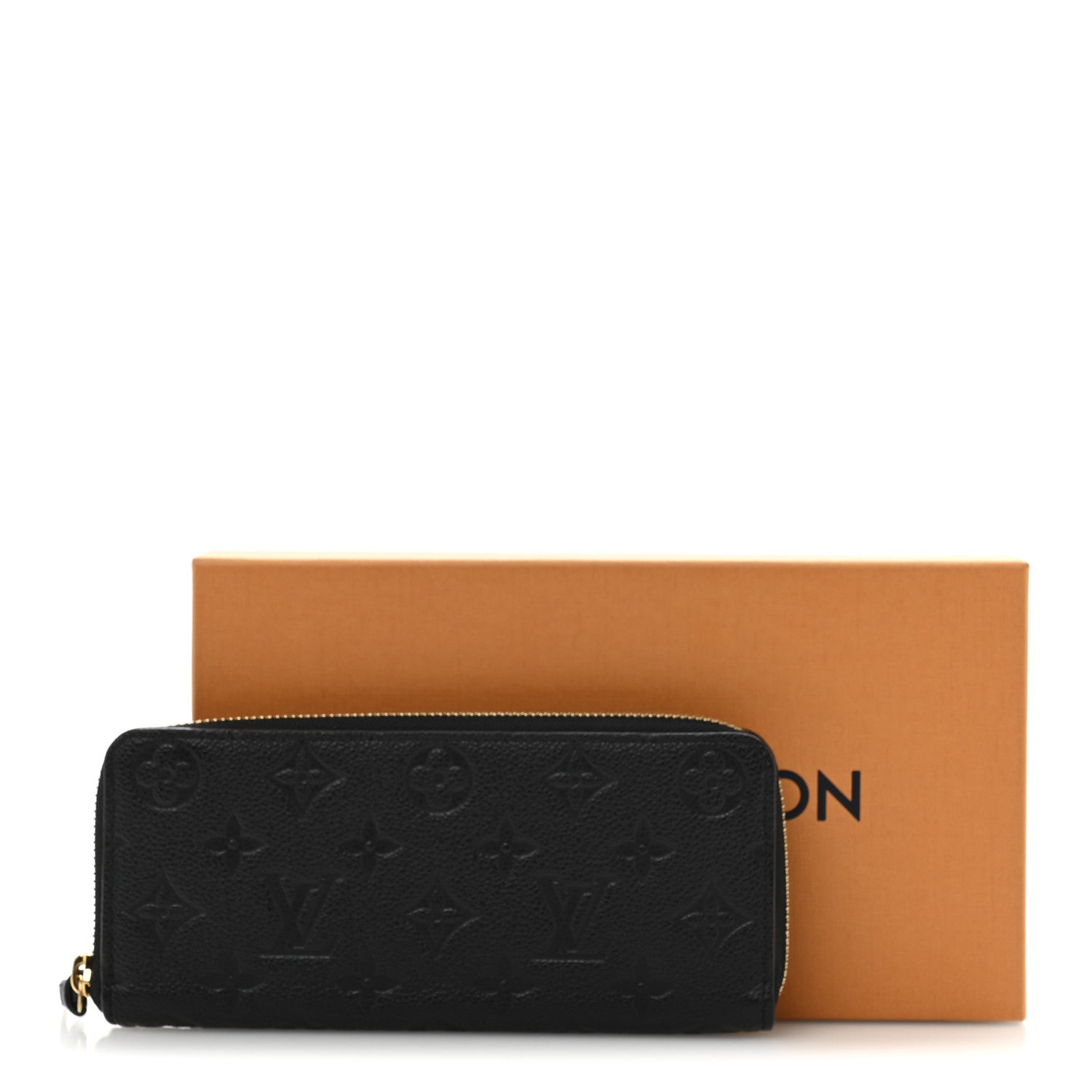Louis Vuitton Empreinte Clemence Wallet Black 8 of 8