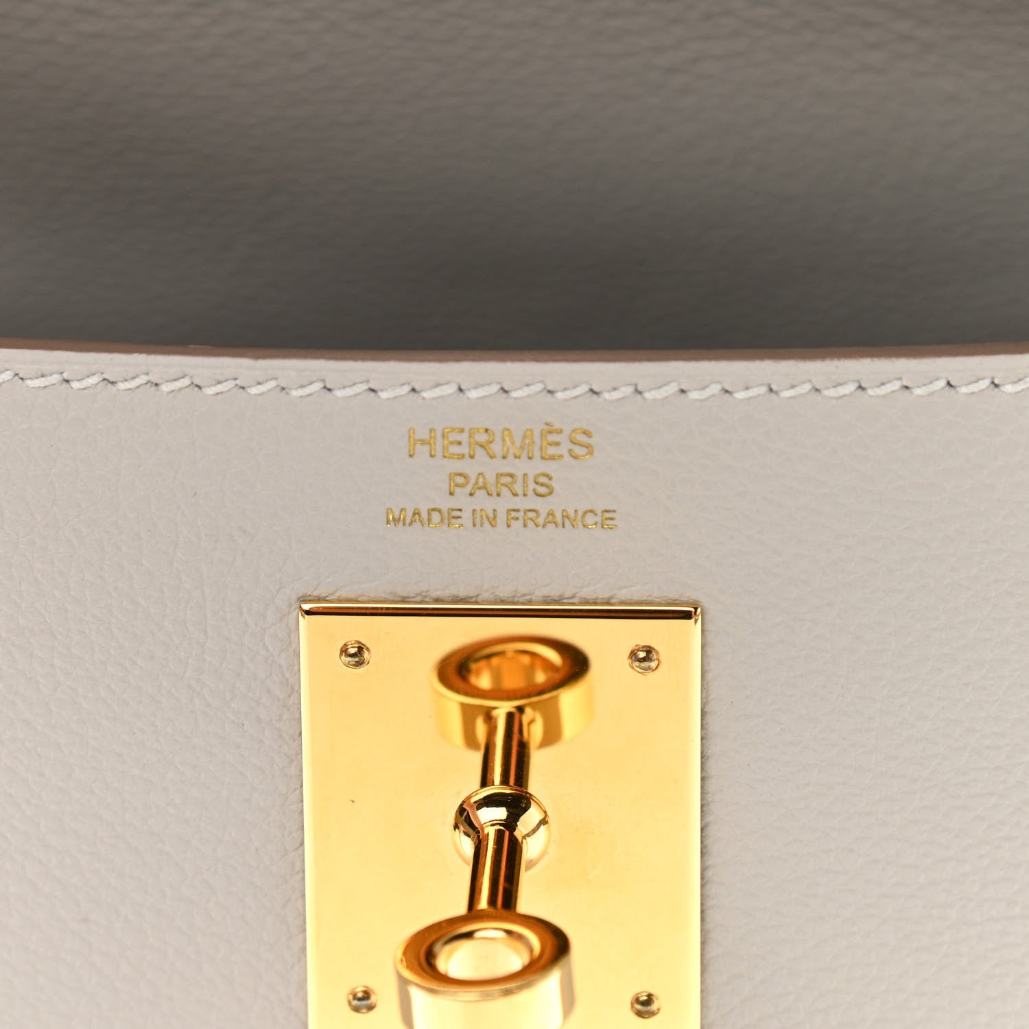 Hermes Evercolor Kelly Retourne 28 Gris Perle 5 of 10