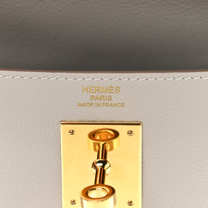 Hermes Evercolor Kelly Retourne 28 Gris Perle 5 of 10