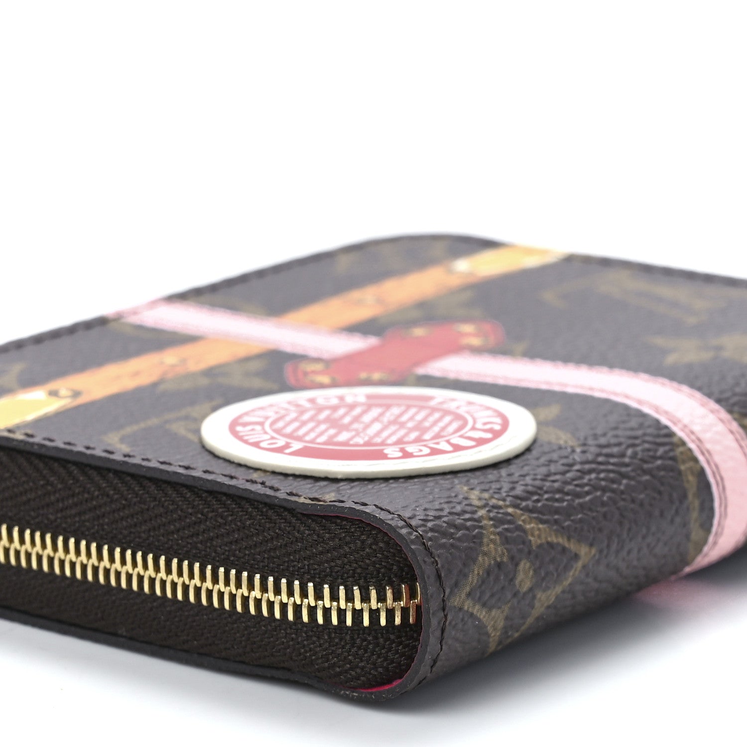 Louis Vuitton Monogram Summer Trunks Zippy Coin Purse 10 of 12