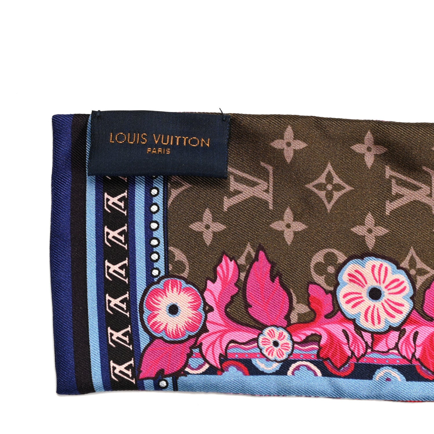 Louis Vuitton Silk Louis A Paris Bandeau Fuchsia 3 of 3