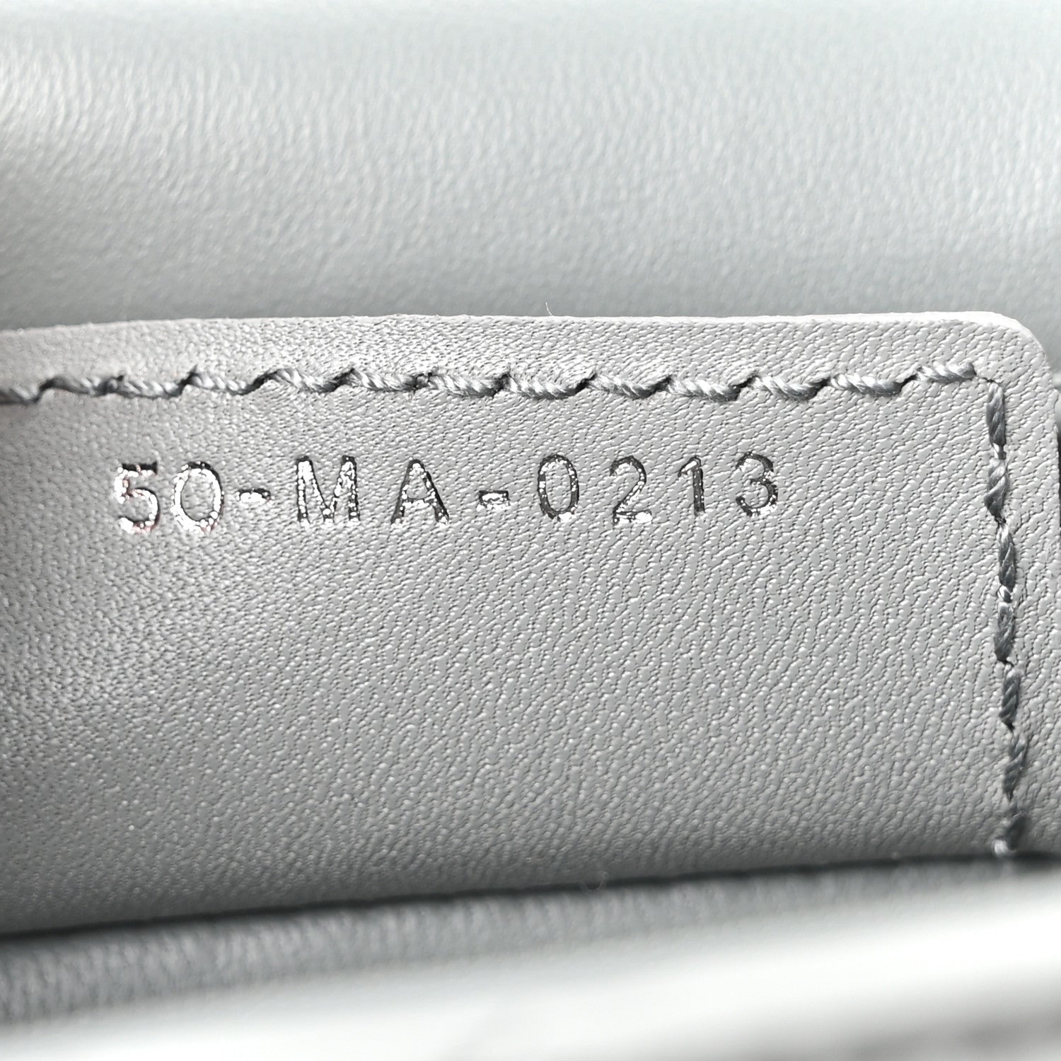 Christian Dior Calfskin Macrocannage Medium Caro Bag Iron Grey 7 of 10