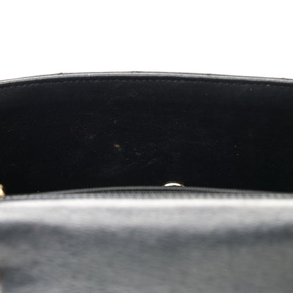 Chanel Lambskin Quilted Mini Rectangular Flap Black 12 of 13