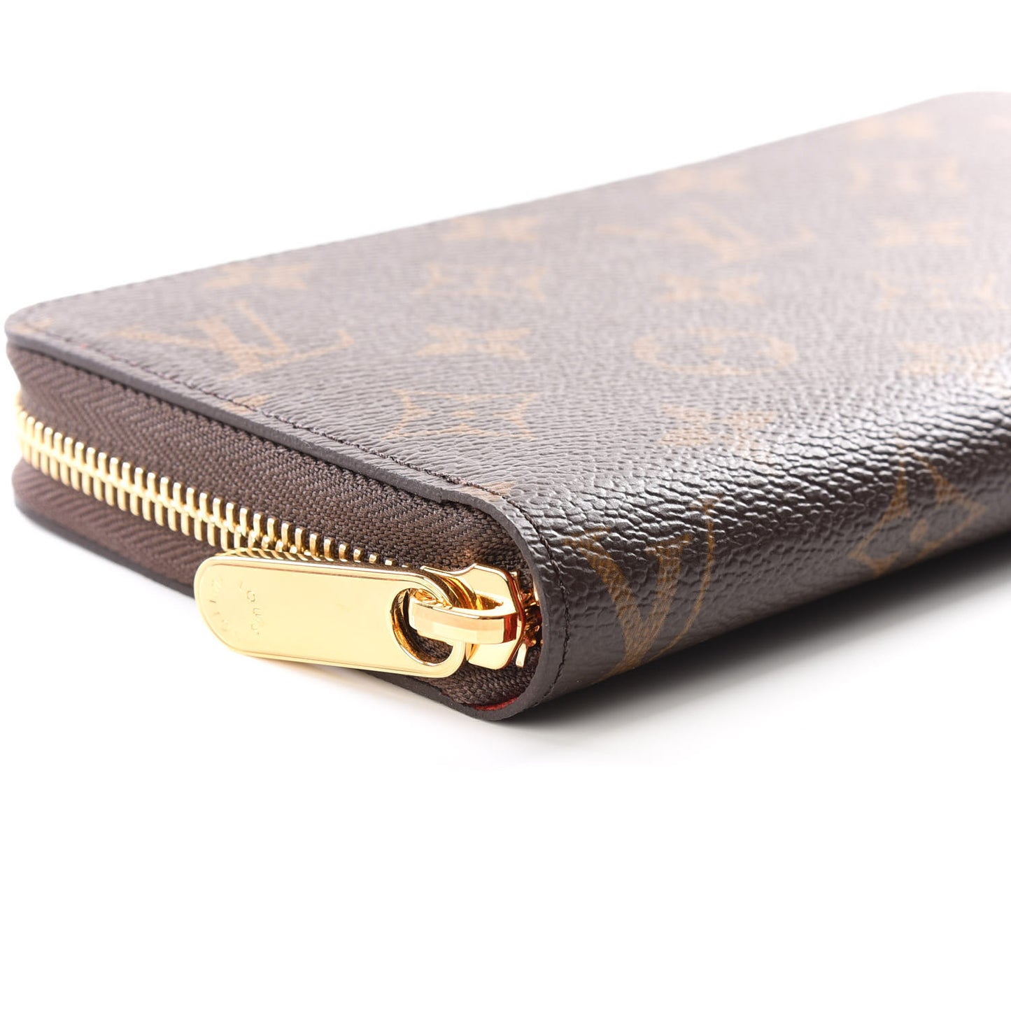 Monogram Zippy Wallet Coquelicot
