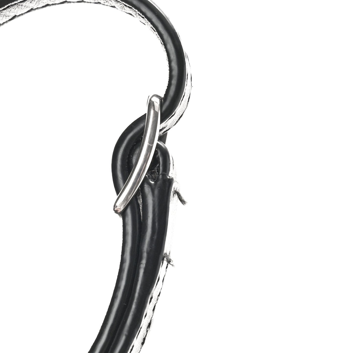 Calfskin Studded Micro Seaton Black