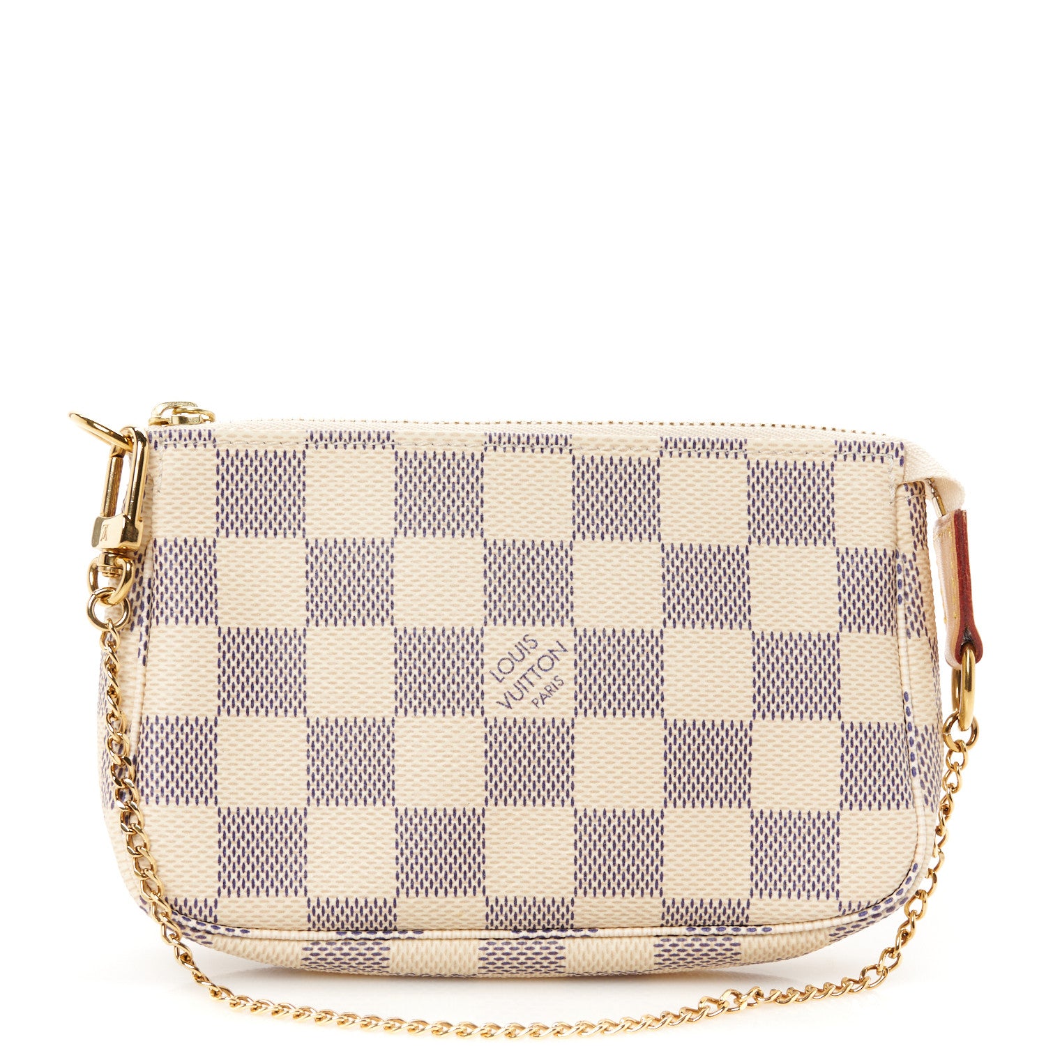 Louis Vuitton Damier Azur Mini Pochette Accessories 1 of 10