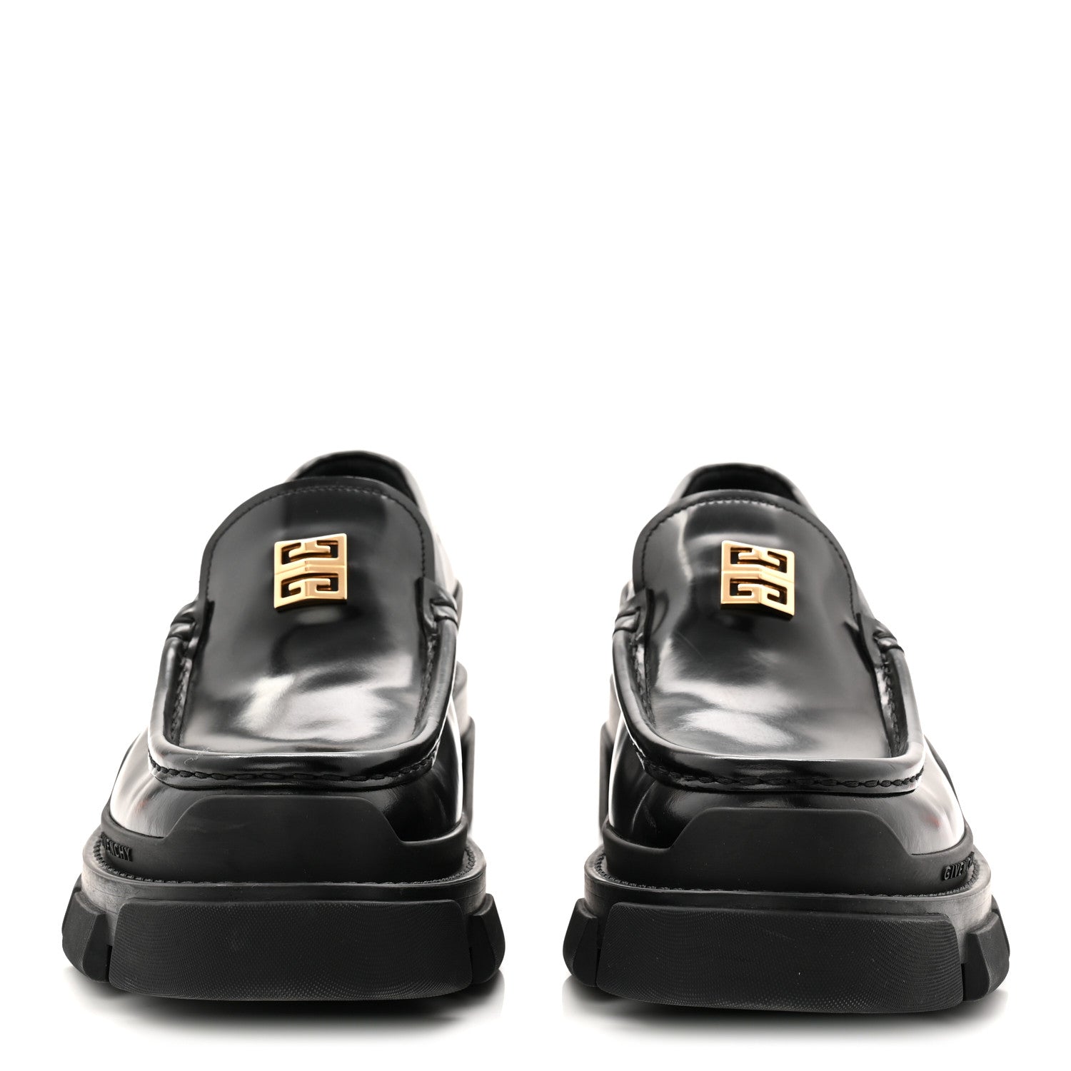 Givenchy Calfskin Terra Moccassins 37.5 Black 3 of 11