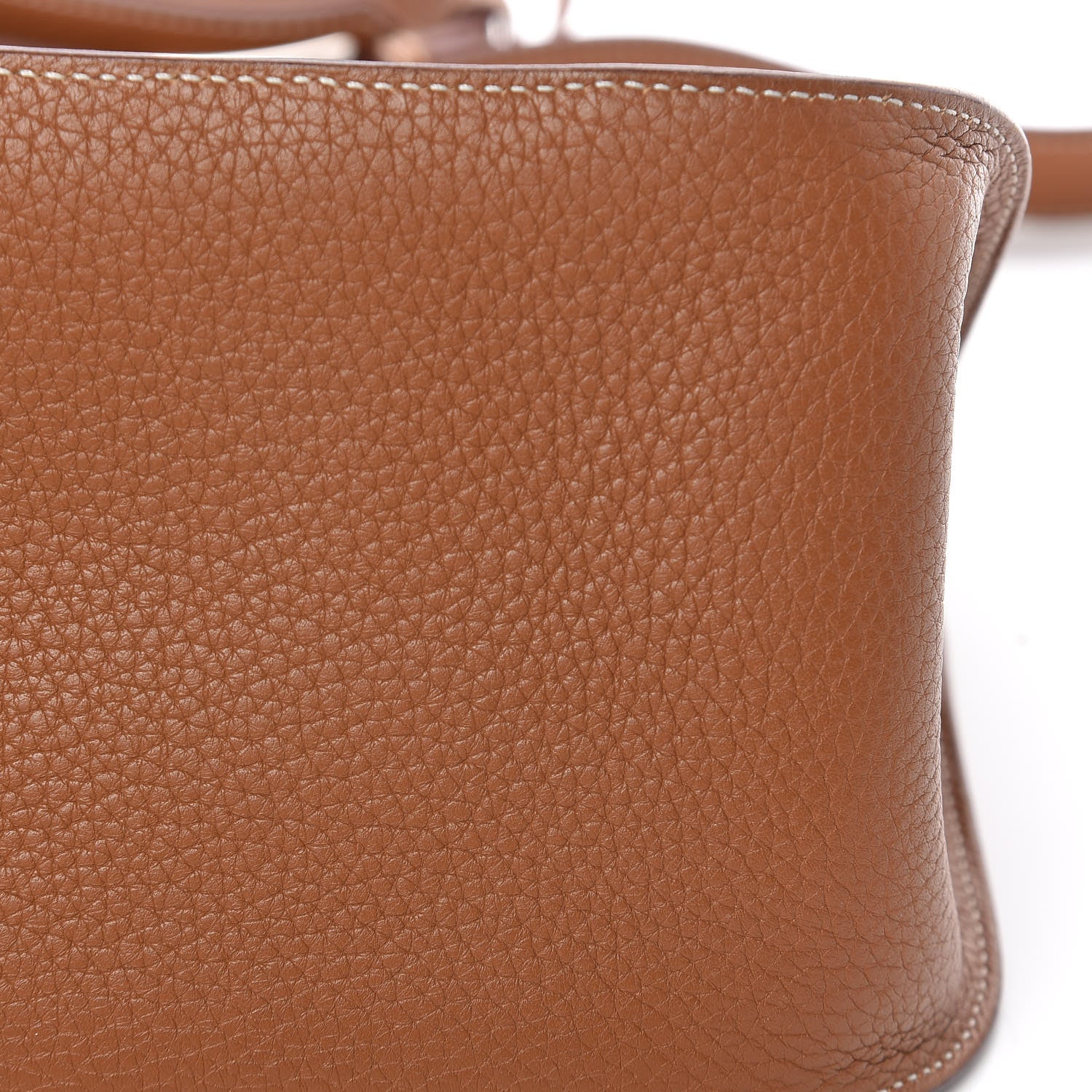 Hermes Taurillon Clemence Jypsiere 28 Gold 10 of 11