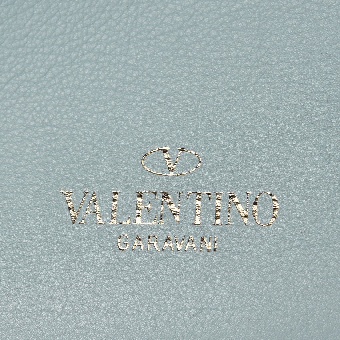 Vitello Rockstud Dome Shopper Baby Blue