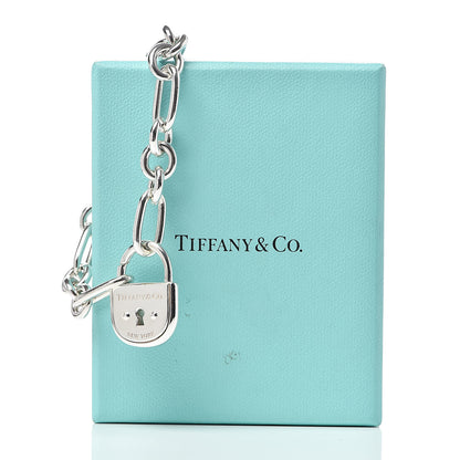 Tiffany Sterling Silver Lock Charm Bracelet 5 of 5
