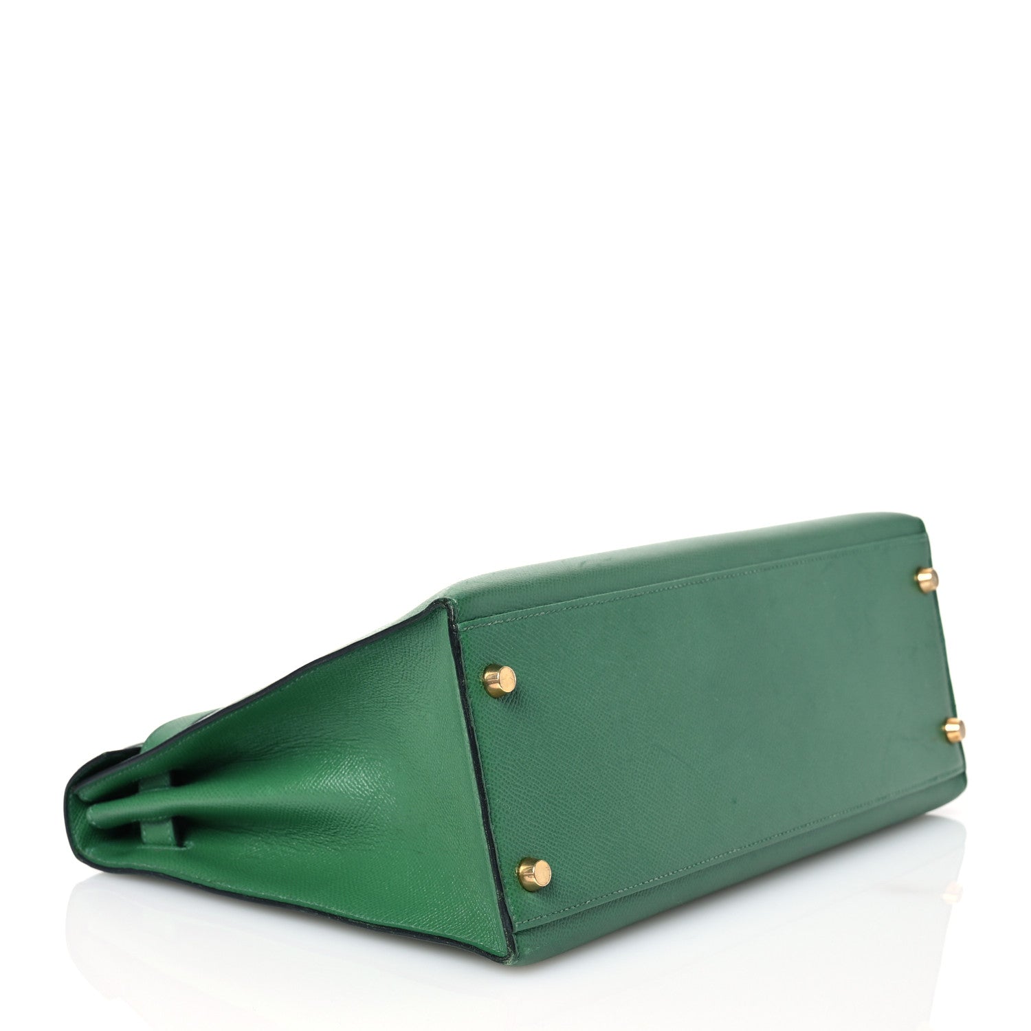 Hermes Courchevel Kelly Sellier 32 Vert Bengale 4 of 14
