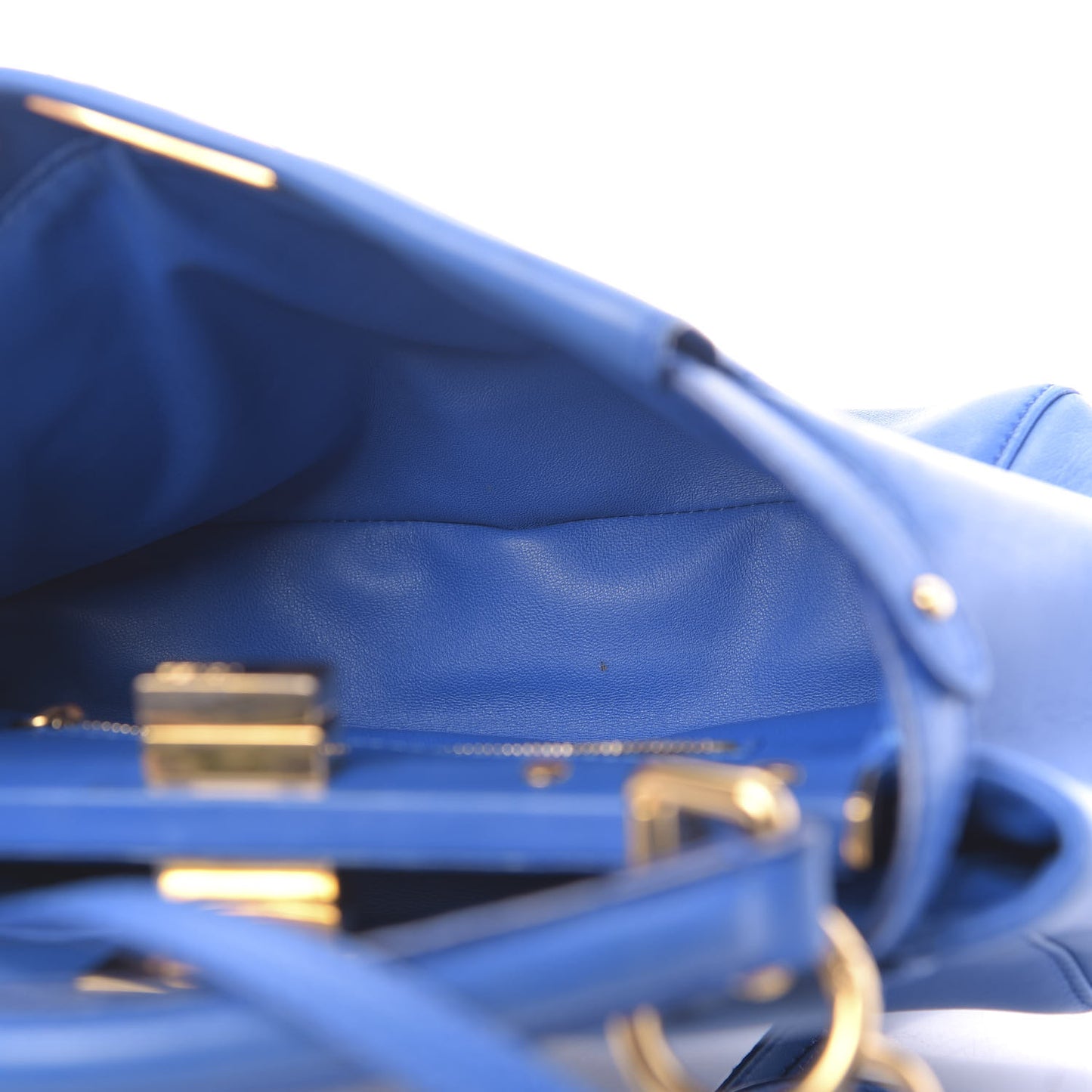 Nappa Mini Peekaboo Iconic Satchel Bleuette