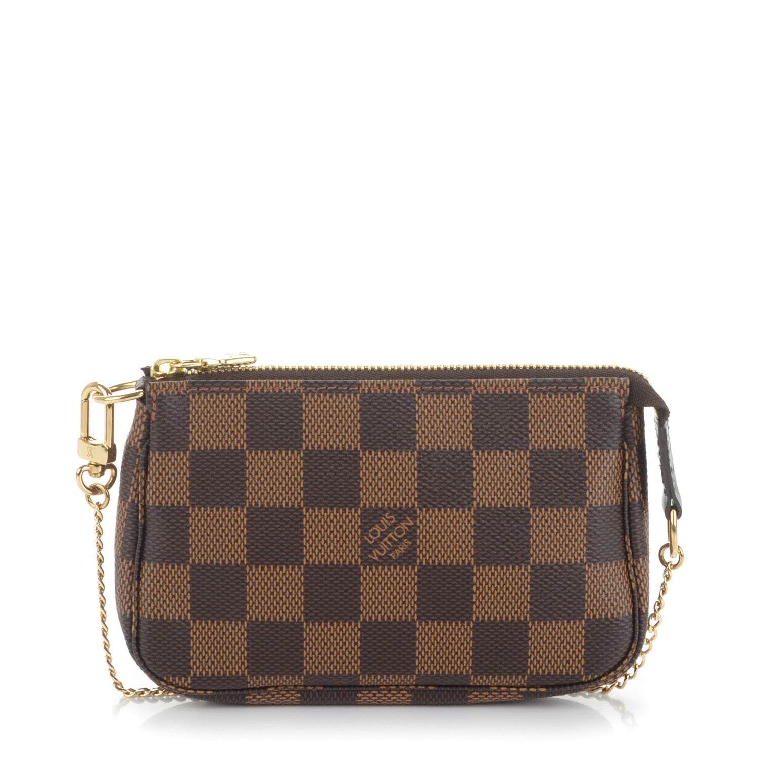 Louis Vuitton Damier Ebene Mini Pochette Accessories 1 of 7