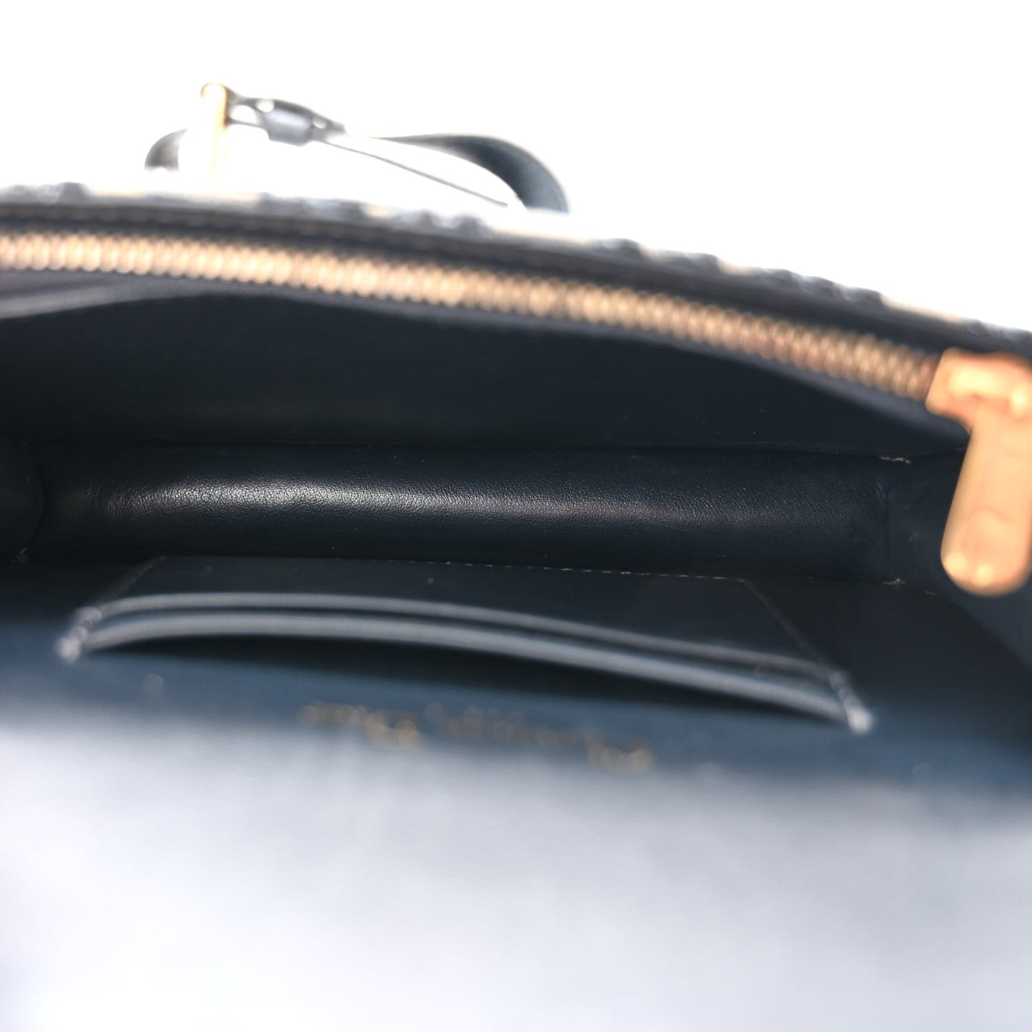 Oblique Saddle Belt Bag Blue