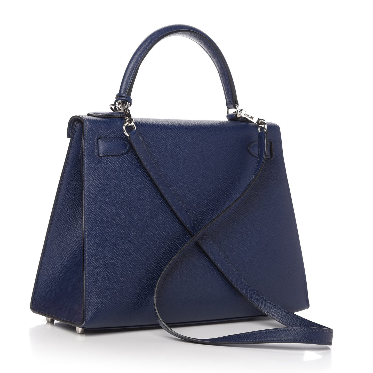 Epsom Kelly Sellier 28 Bleu Saphir