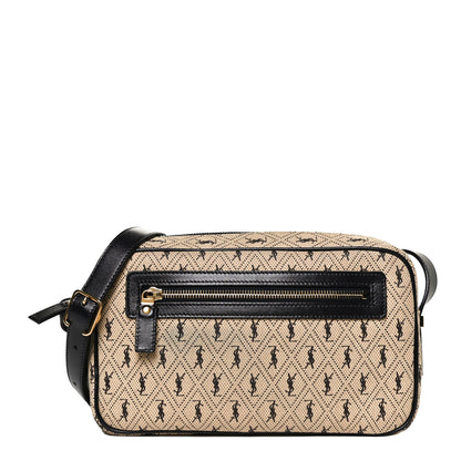 Saint Laurent Canvas Monogram All Over Camera Bag Beige 1 of 11