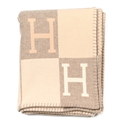 Hermes Wool Cashmere Avalon III Blanket Coco Camomille 1 of 4